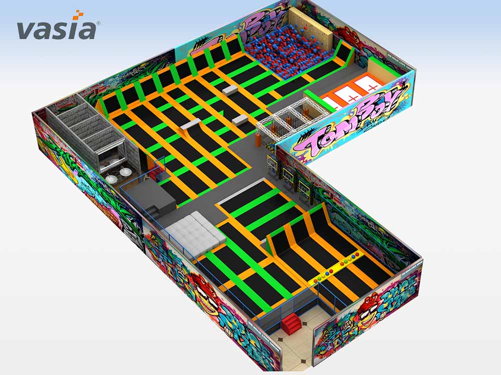 parque de trampolim G0002