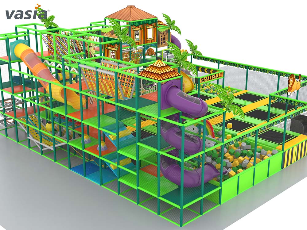 Parque infantil trampolim interno S056