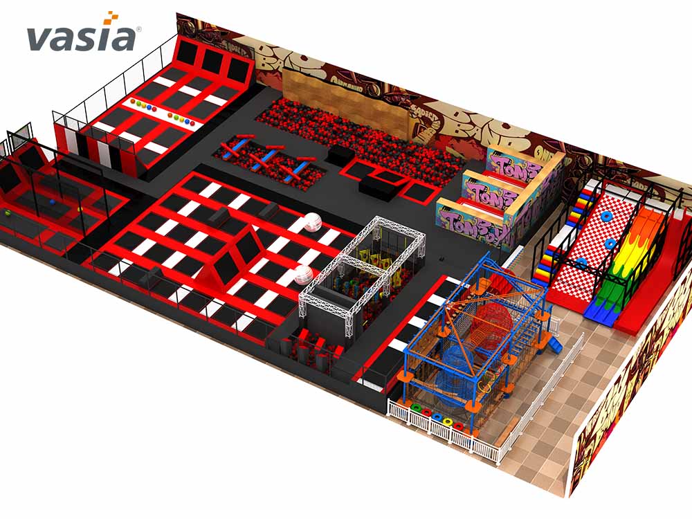 parque de trampolim B0002