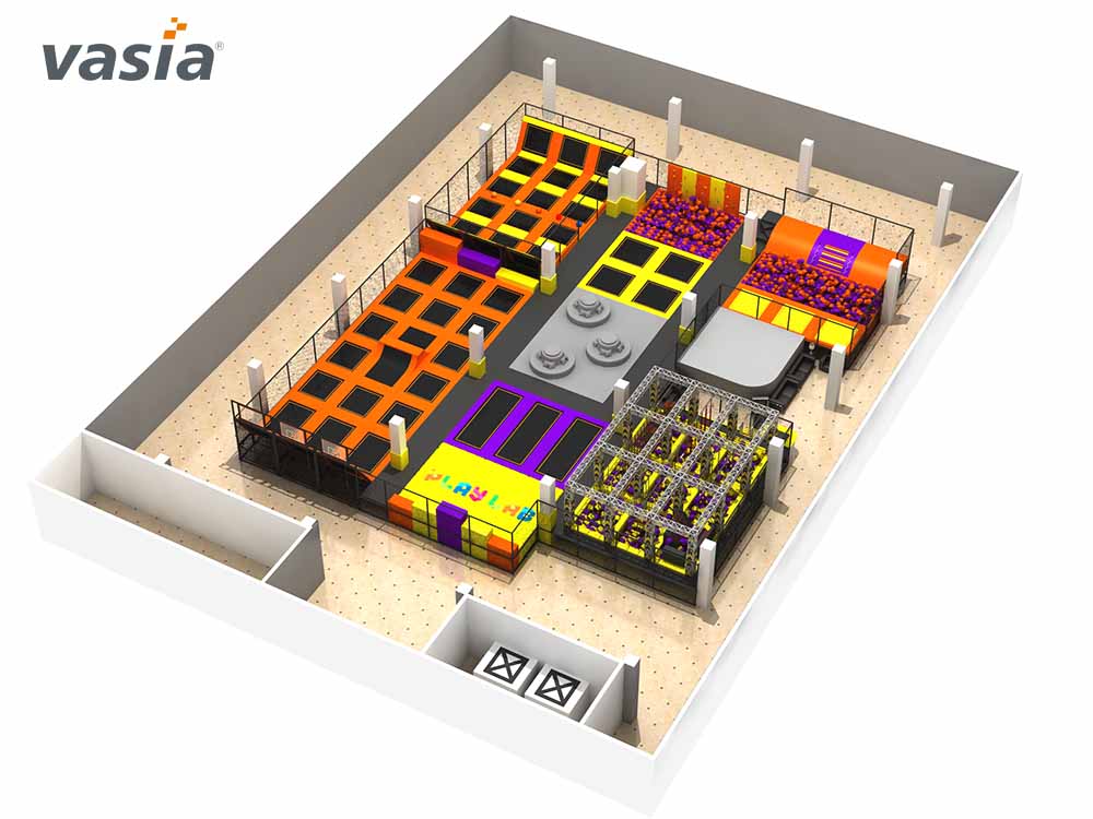 Playground Trampolim Integrado S0434