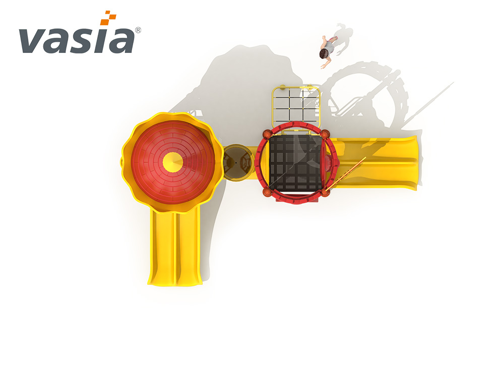 Parque infantil ao ar livre W0002