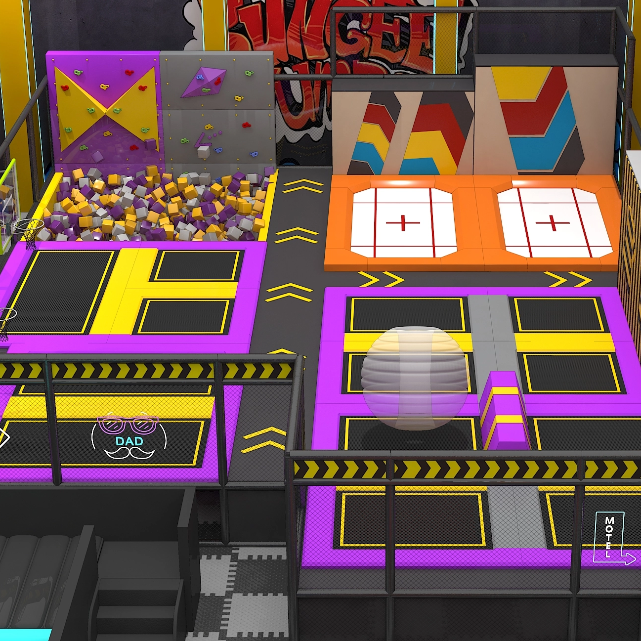 Como iniciar um negócio de parque de trampolim