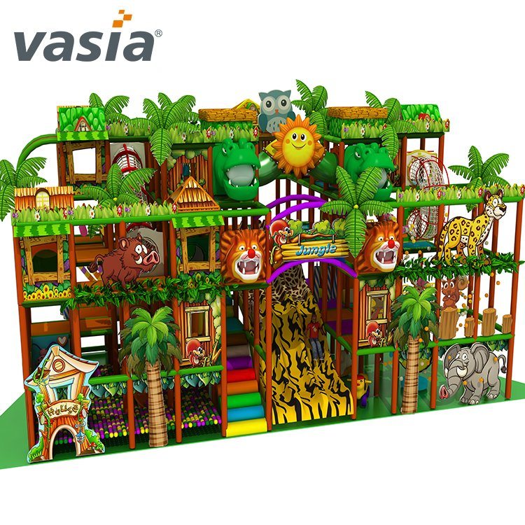 Tema de selva de playground interno de grande venda