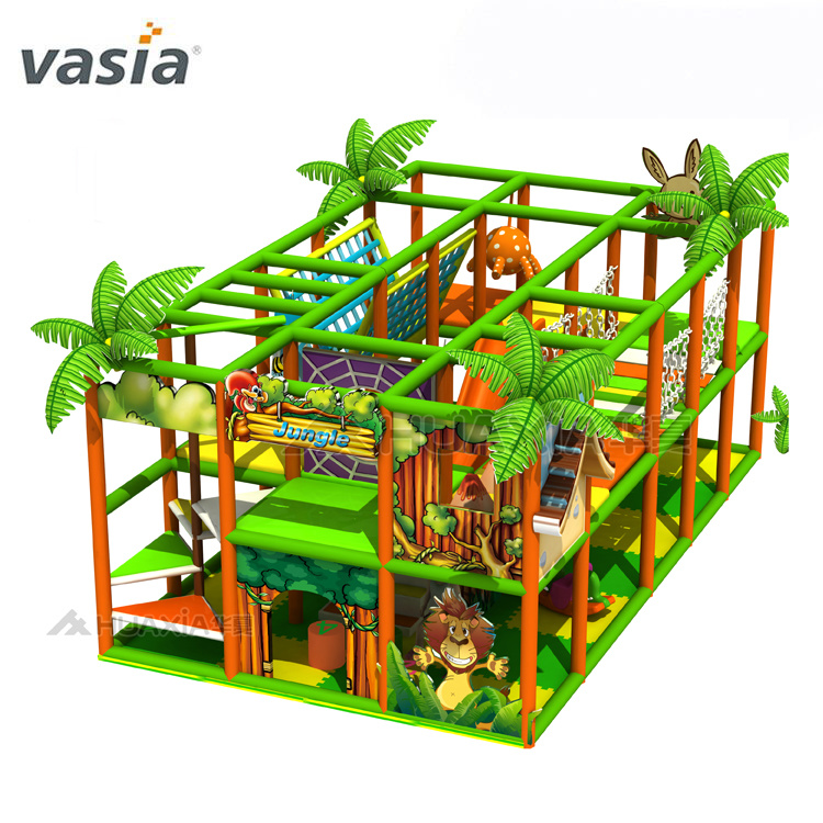 Mini playground interno estilo selva para venda-Vaisa