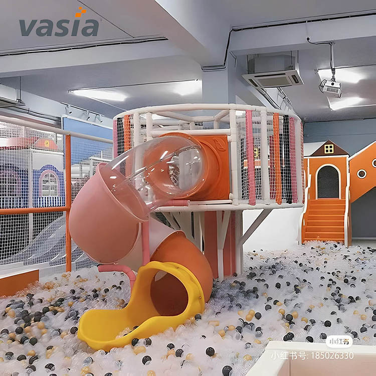 Equipamento de playground interno ao ar livre-Vasia