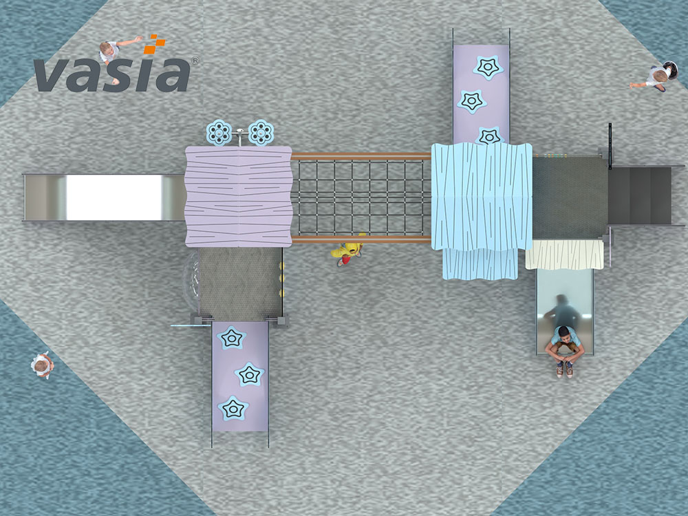 parque infantil ao ar livre D405-6 (2)